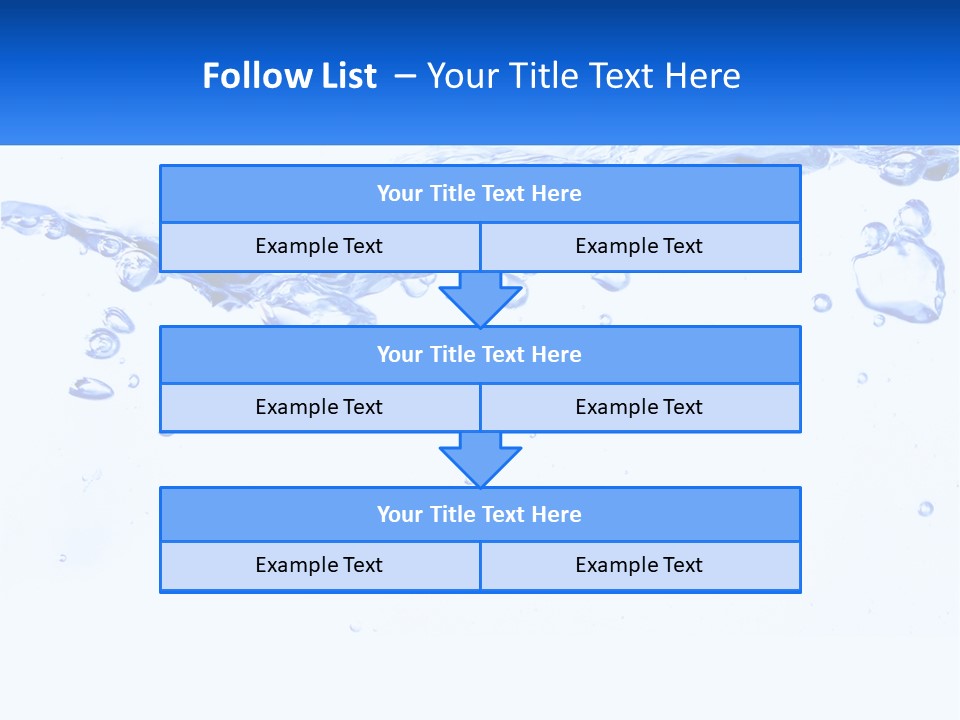 Nature Map Water PowerPoint Template