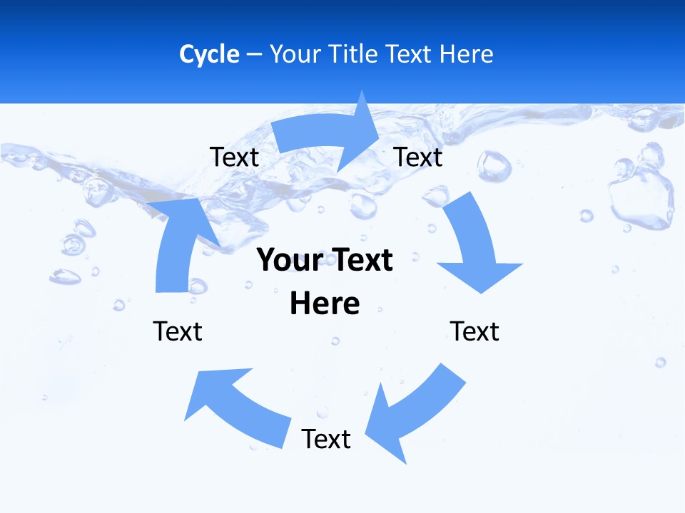 Nature Map Water PowerPoint Template