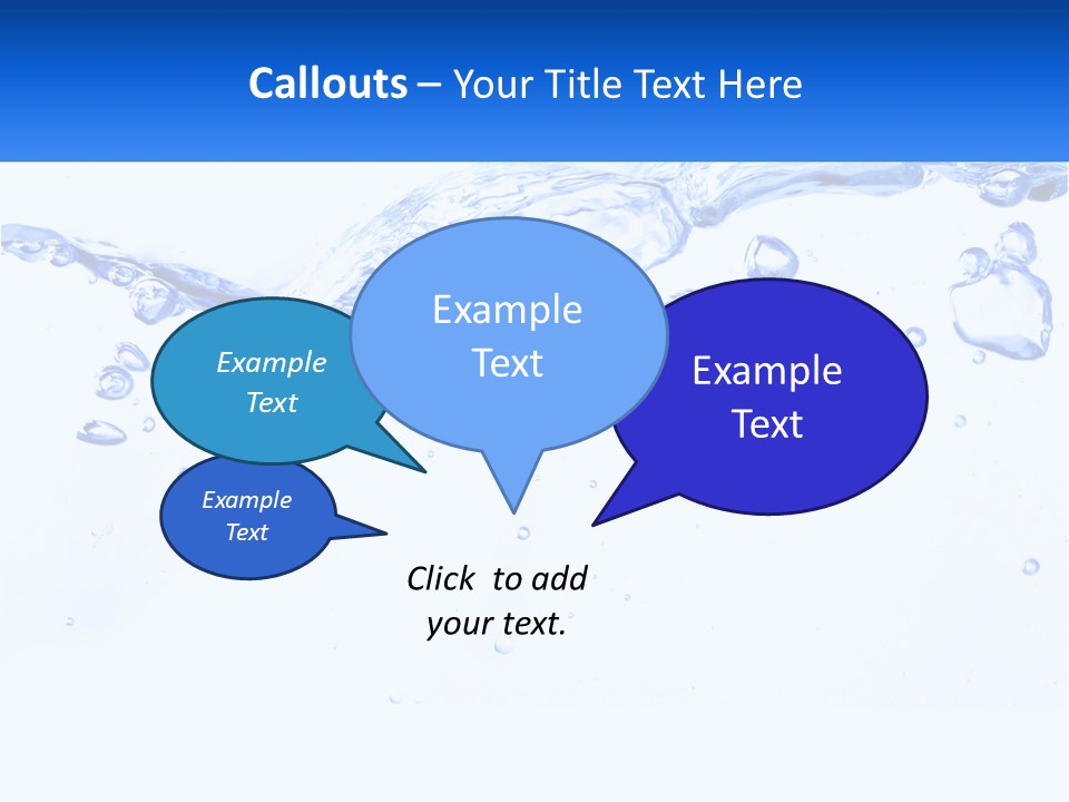 Nature Map Water PowerPoint Template