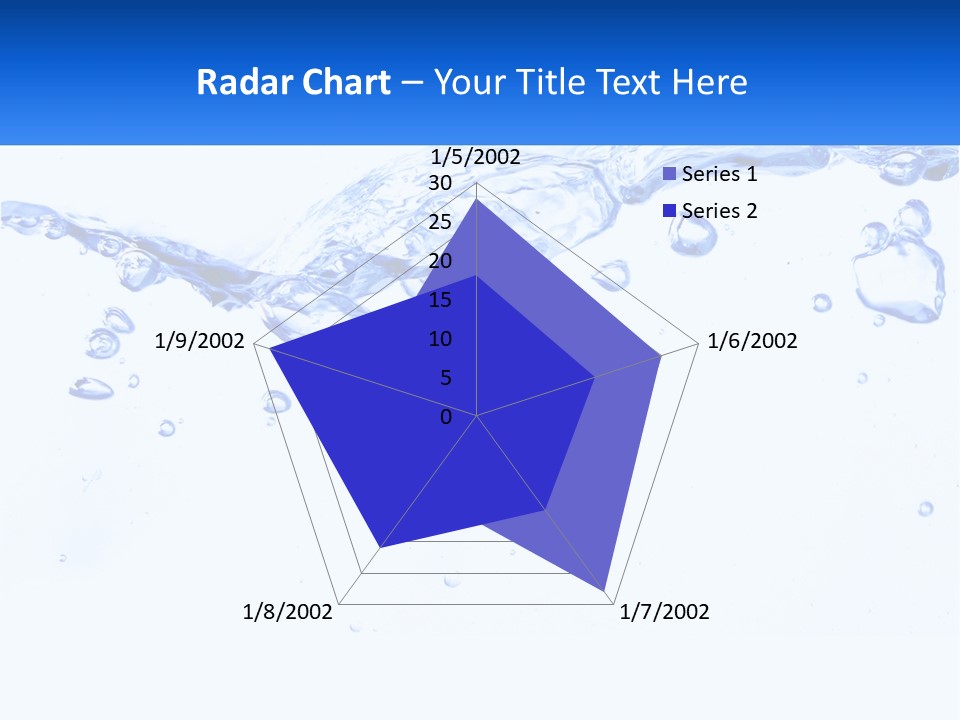 Nature Map Water PowerPoint Template