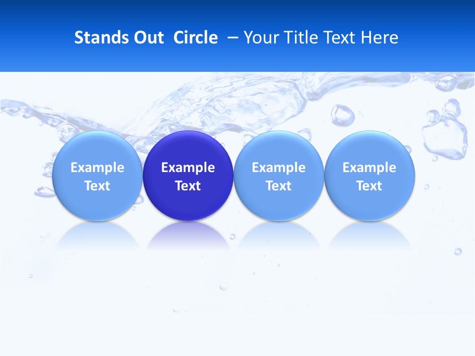 Nature Map Water PowerPoint Template