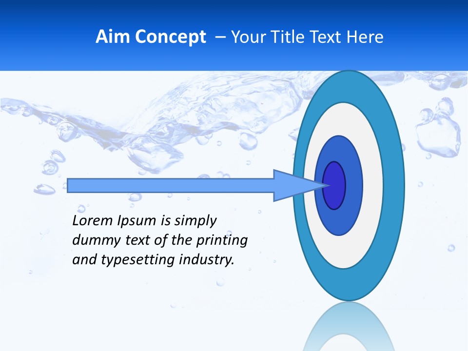 Nature Map Water PowerPoint Template