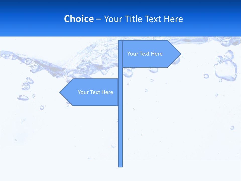 Nature Map Water PowerPoint Template