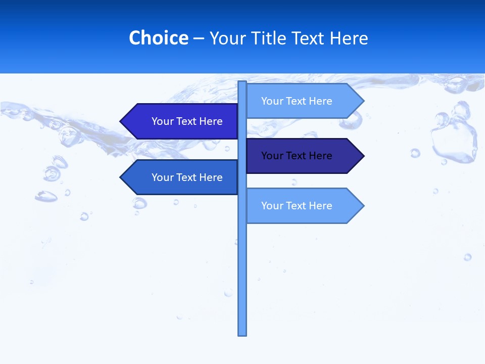 Nature Map Water PowerPoint Template