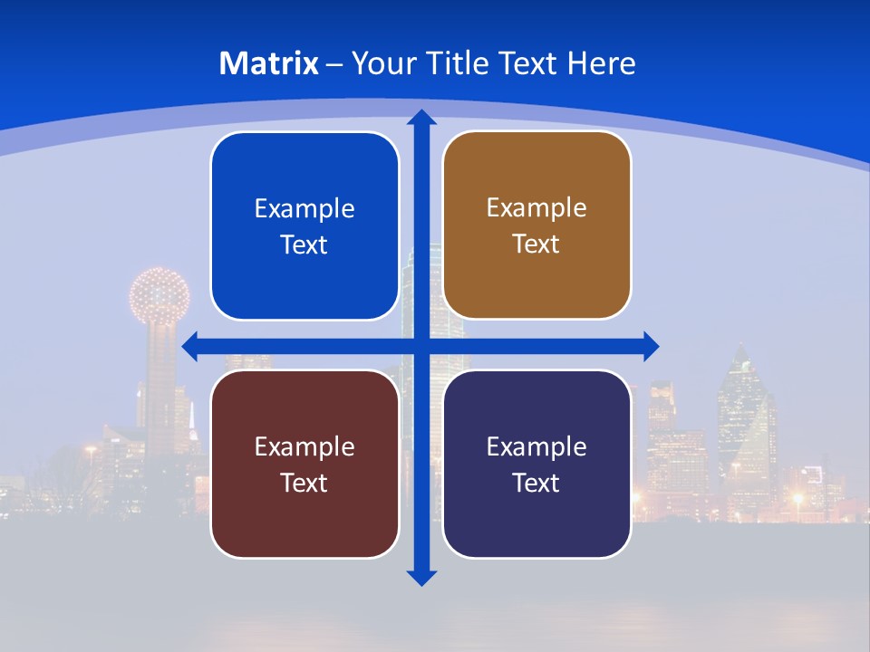 Building Night Digital PowerPoint Template