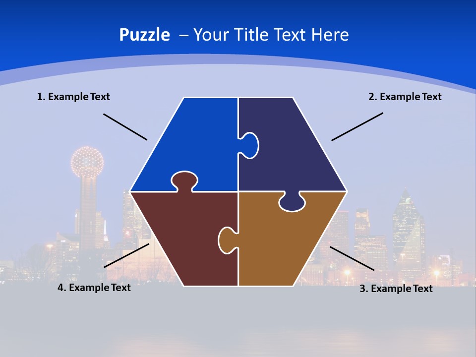 Building Night Digital PowerPoint Template