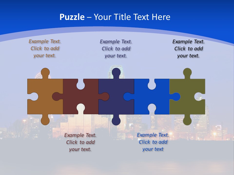 Building Night Digital PowerPoint Template