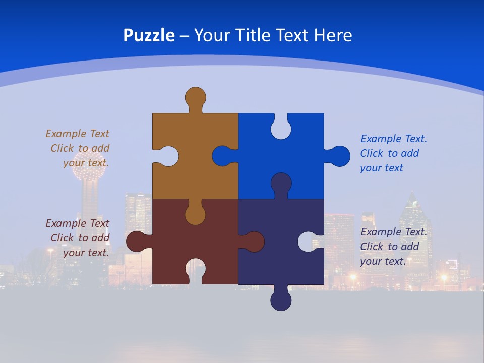 Building Night Digital PowerPoint Template