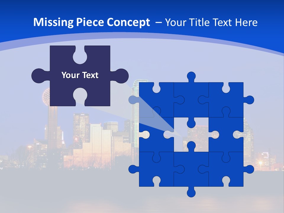 Building Night Digital PowerPoint Template