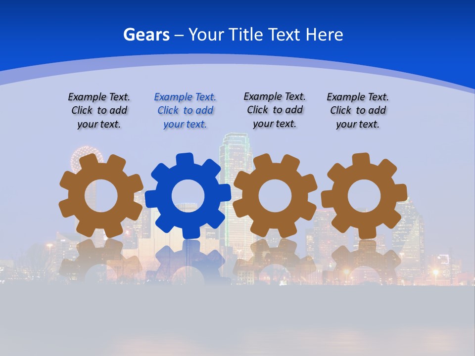 Building Night Digital PowerPoint Template