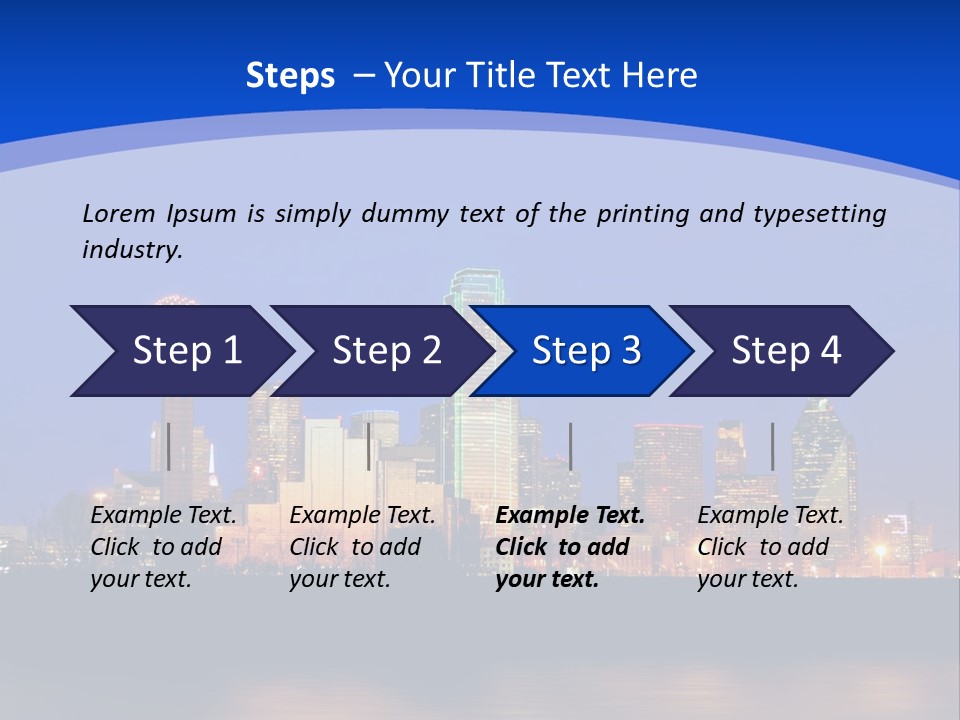 Building Night Digital PowerPoint Template