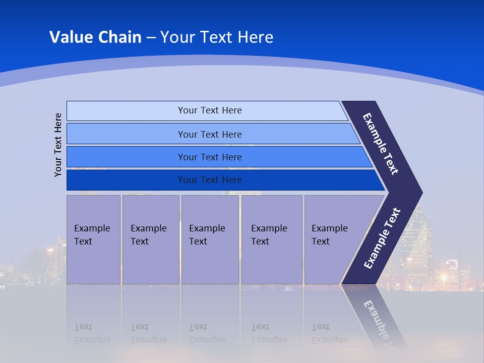 Building Night Digital PowerPoint Template