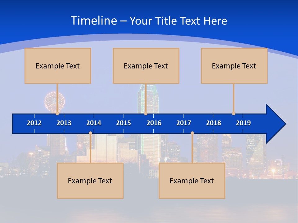 Building Night Digital PowerPoint Template