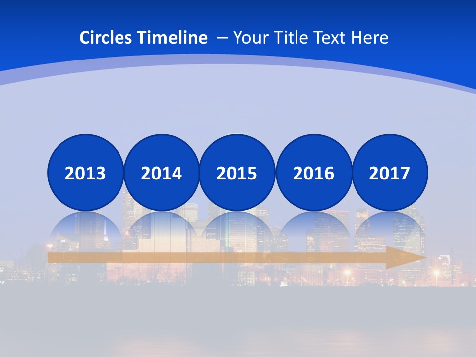 Building Night Digital PowerPoint Template
