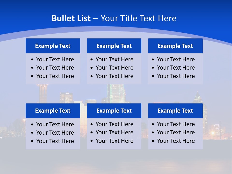 Building Night Digital PowerPoint Template