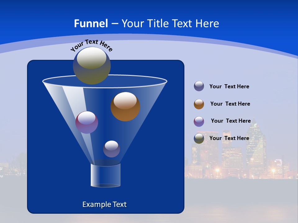 Building Night Digital PowerPoint Template