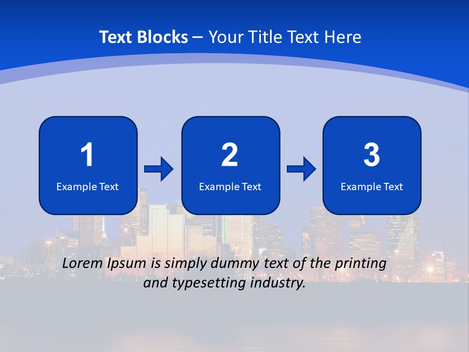 Building Night Digital PowerPoint Template