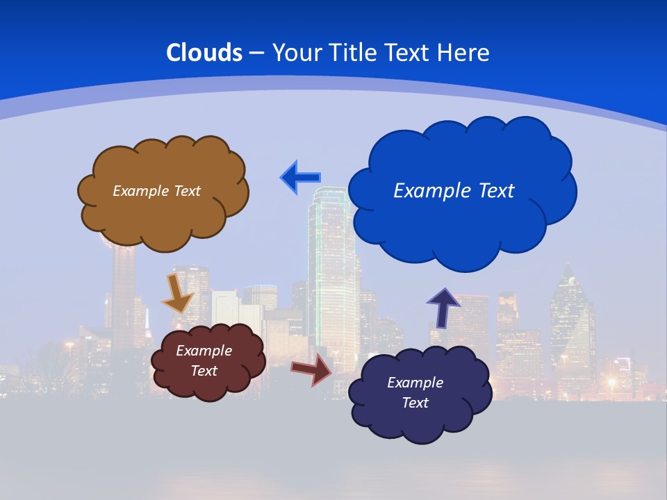 Building Night Digital PowerPoint Template