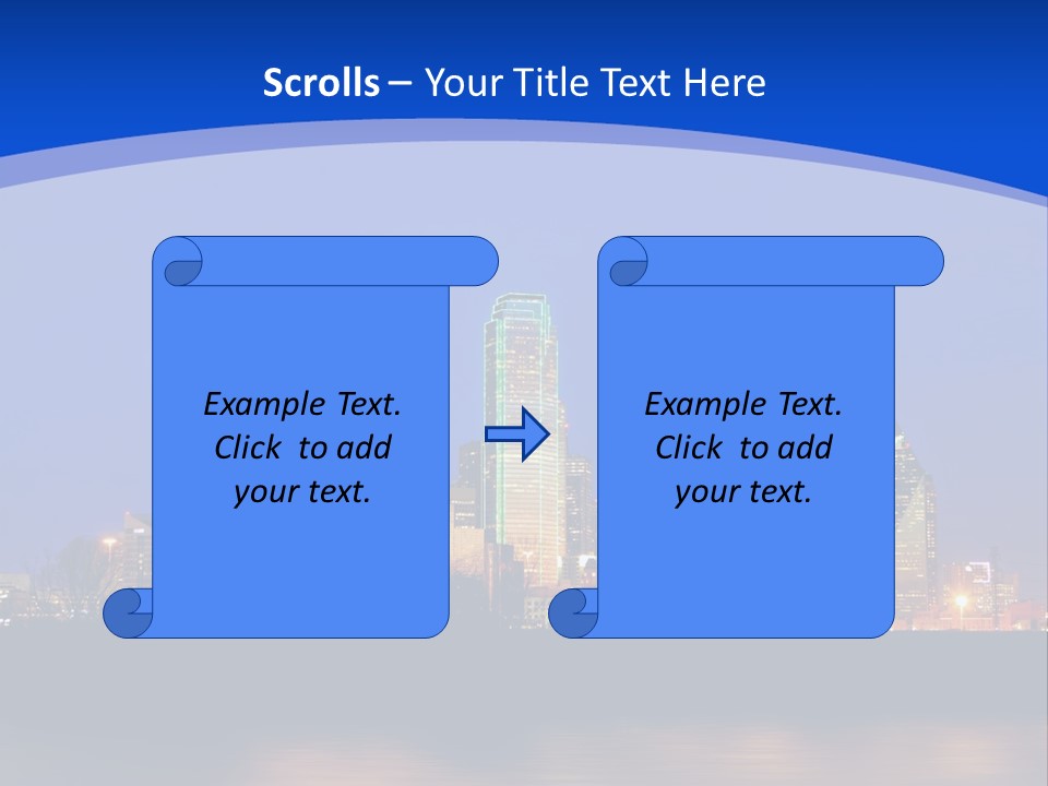 Building Night Digital PowerPoint Template