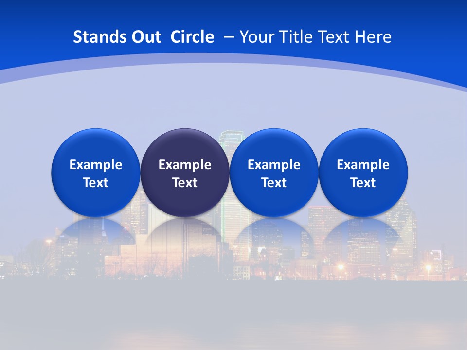 Building Night Digital PowerPoint Template