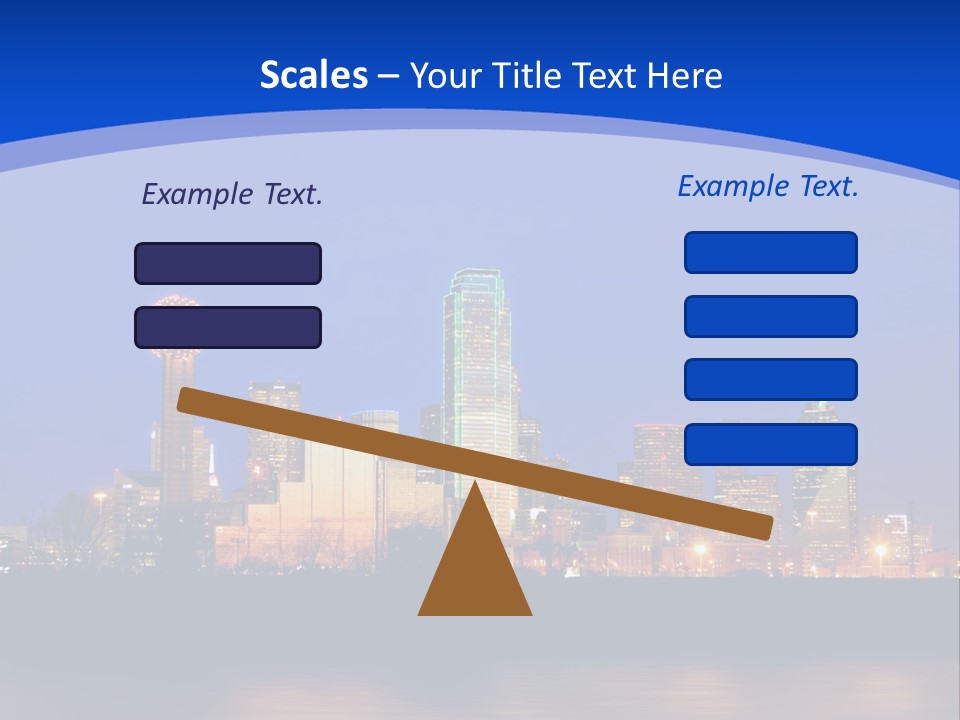 Building Night Digital PowerPoint Template