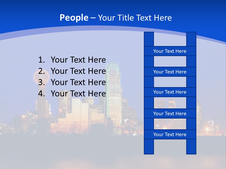 Building Night Digital PowerPoint Template