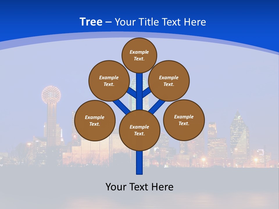 Building Night Digital PowerPoint Template