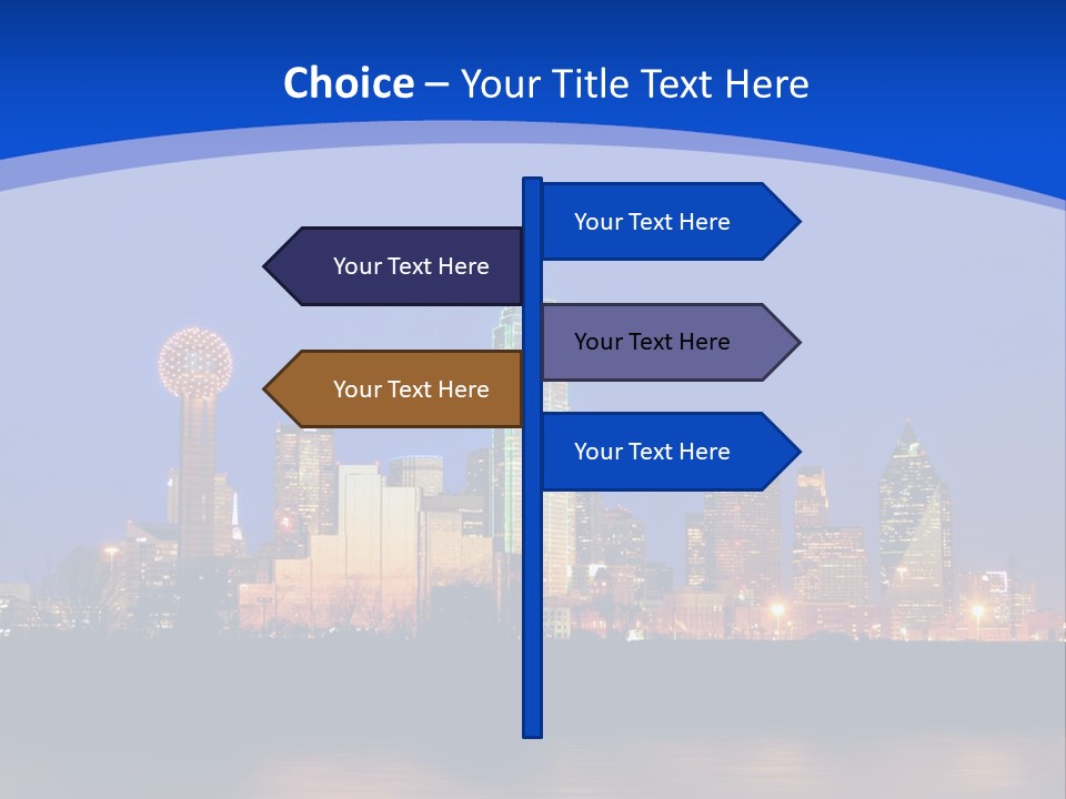 Building Night Digital PowerPoint Template