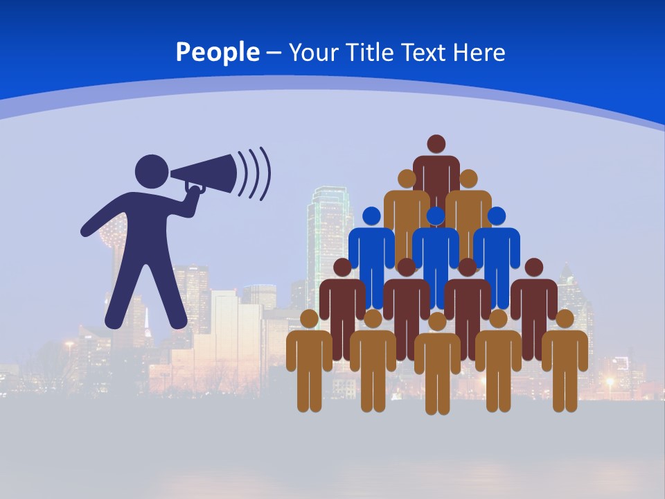 Building Night Digital PowerPoint Template