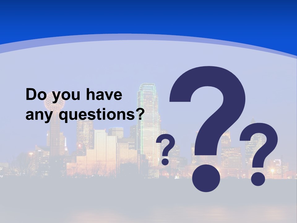 Building Night Digital PowerPoint Template