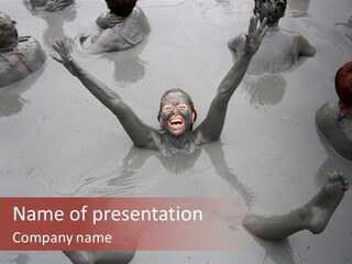 Treatment Women Elation PowerPoint Template