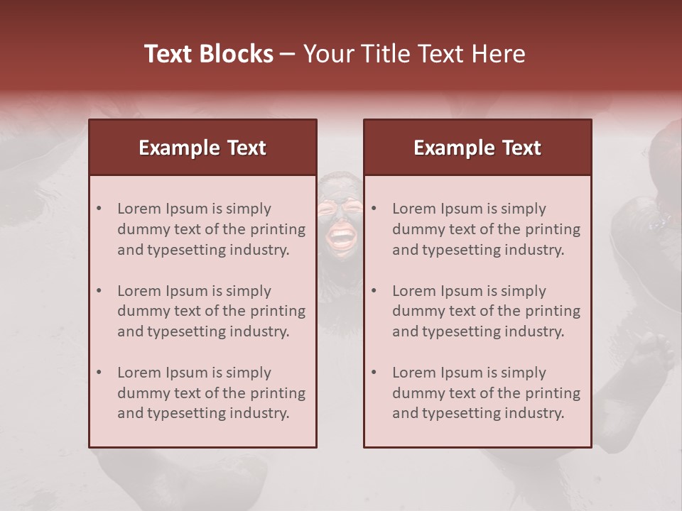 Treatment Women Elation PowerPoint Template