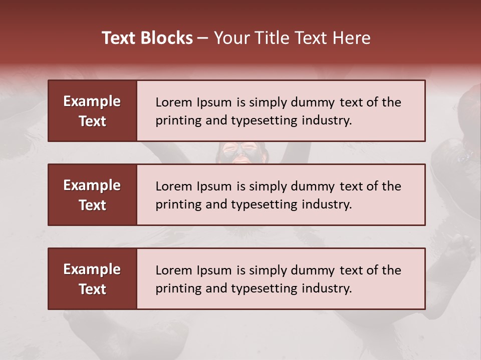Treatment Women Elation PowerPoint Template