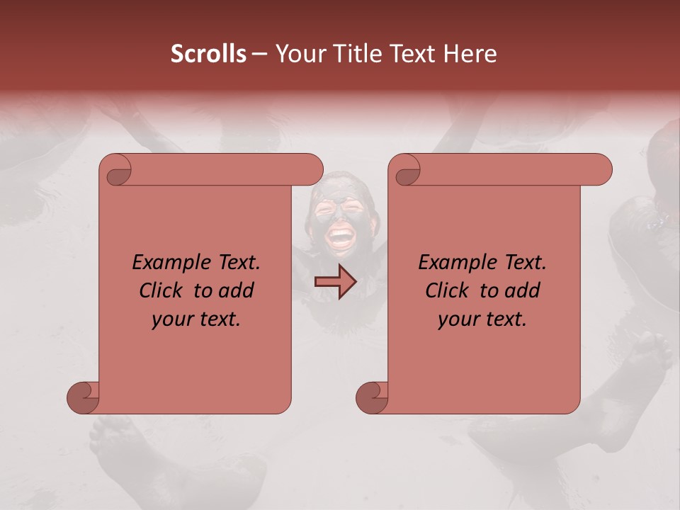 Treatment Women Elation PowerPoint Template