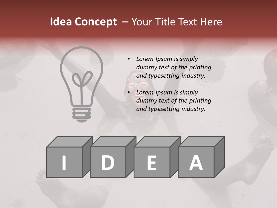 Treatment Women Elation PowerPoint Template