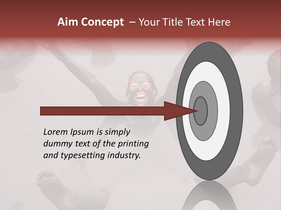 Treatment Women Elation PowerPoint Template