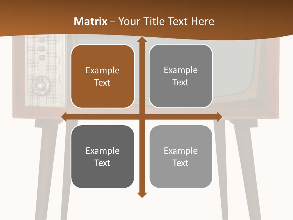Vintage Analog Movie PowerPoint Template