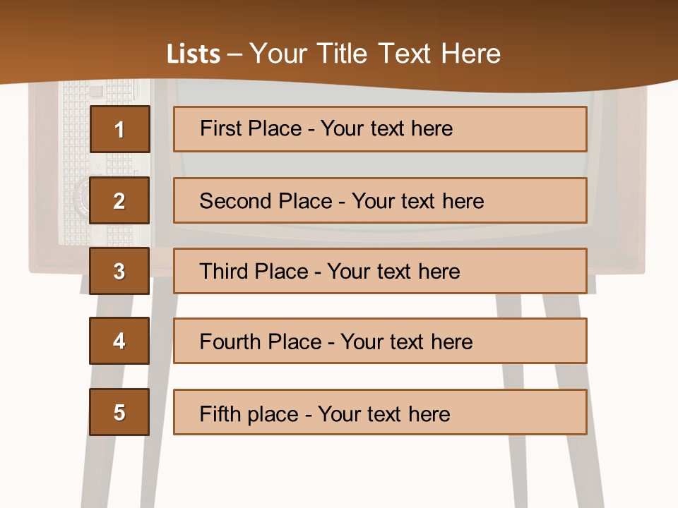 Vintage Analog Movie PowerPoint Template