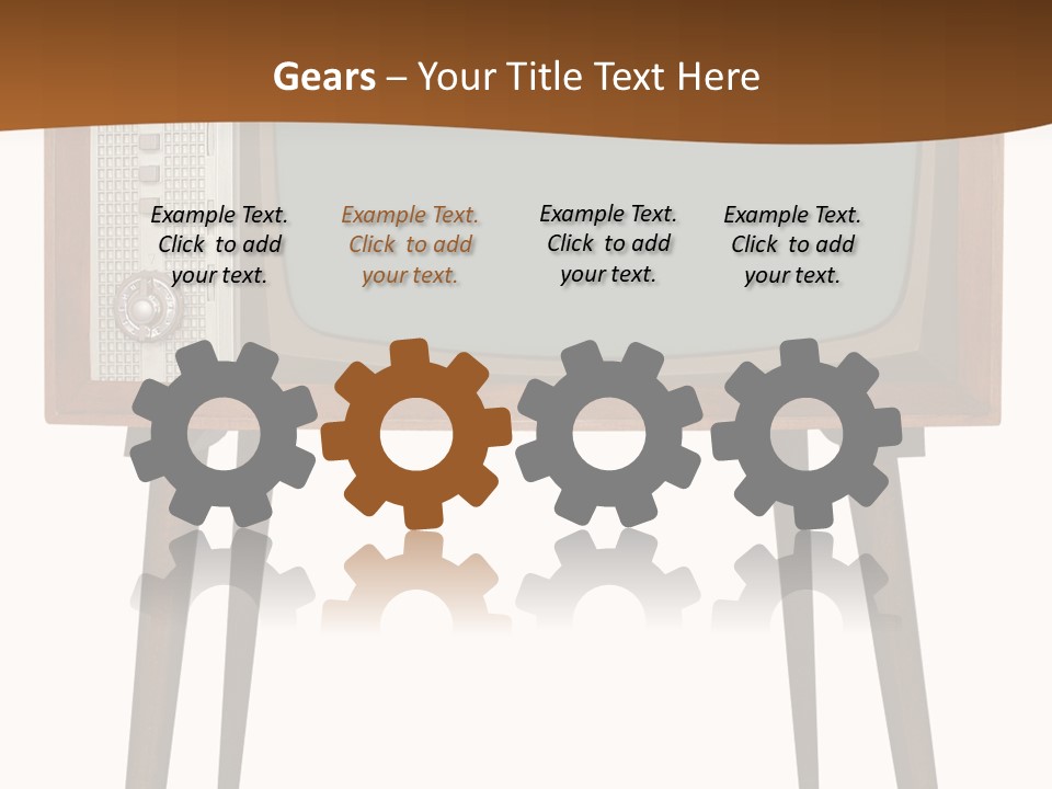 Vintage Analog Movie PowerPoint Template