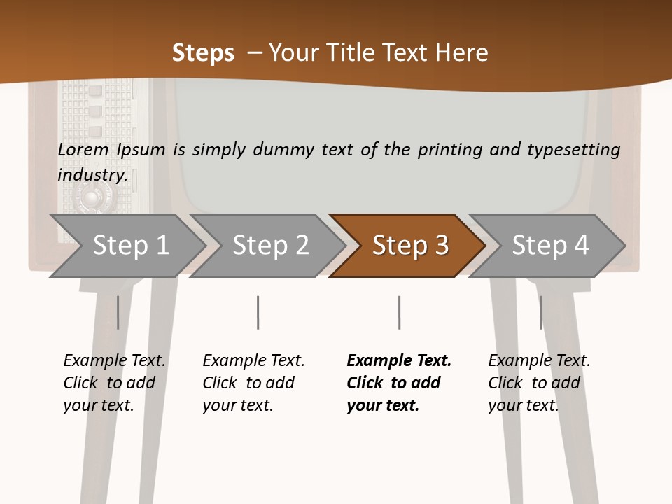 Vintage Analog Movie PowerPoint Template