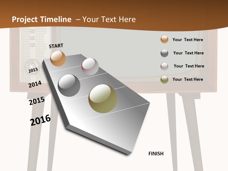 Vintage Analog Movie PowerPoint Template