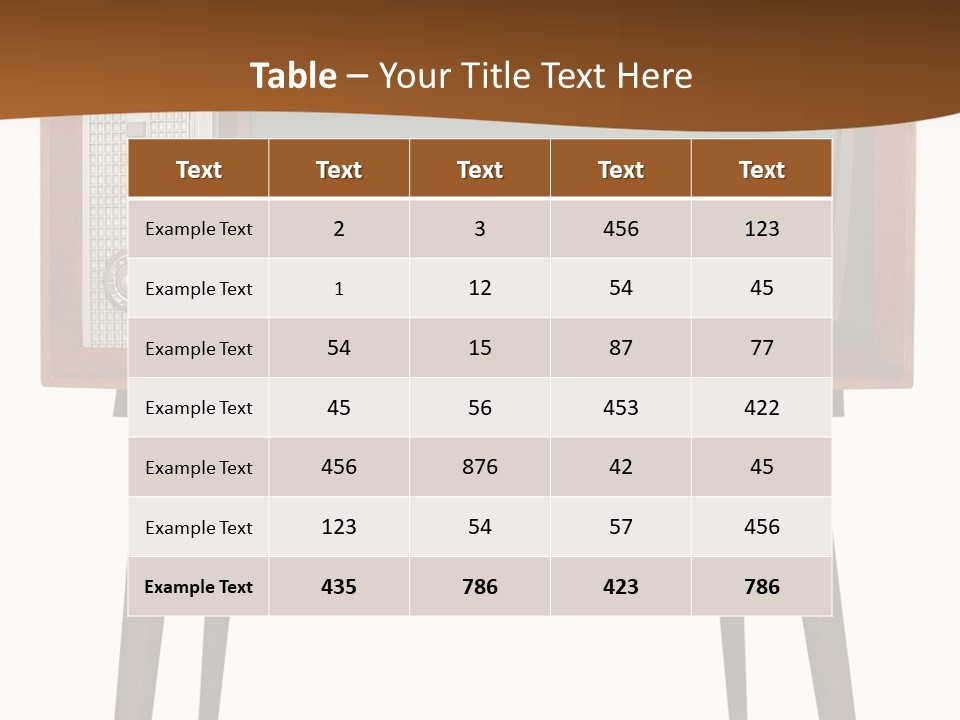 Vintage Analog Movie PowerPoint Template