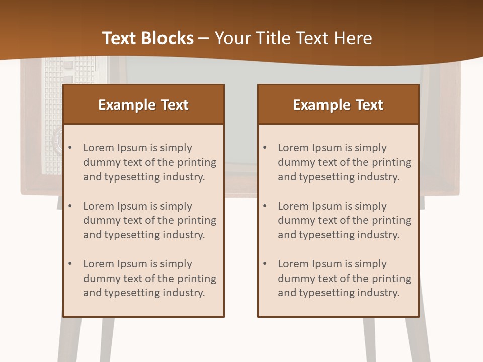 Vintage Analog Movie PowerPoint Template