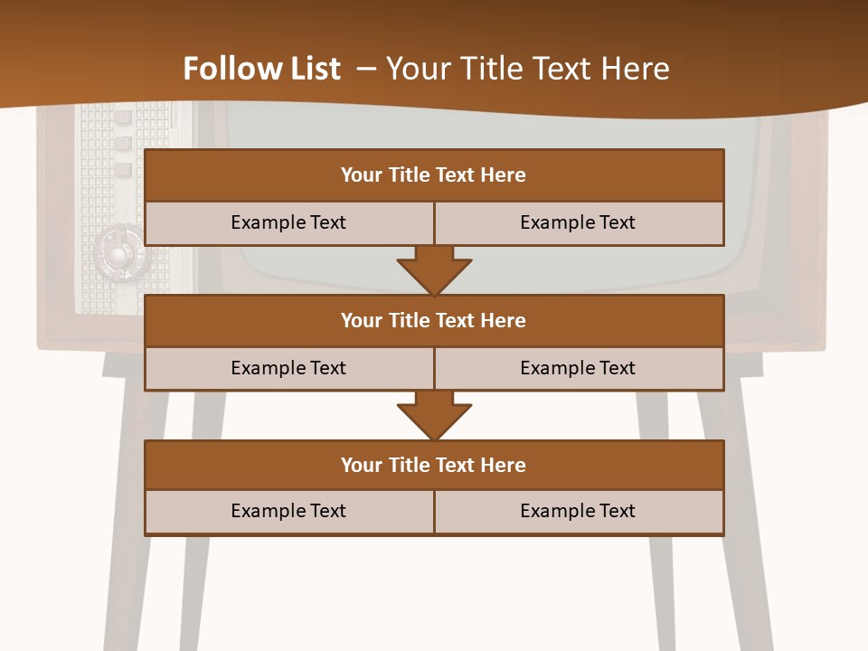 Vintage Analog Movie PowerPoint Template