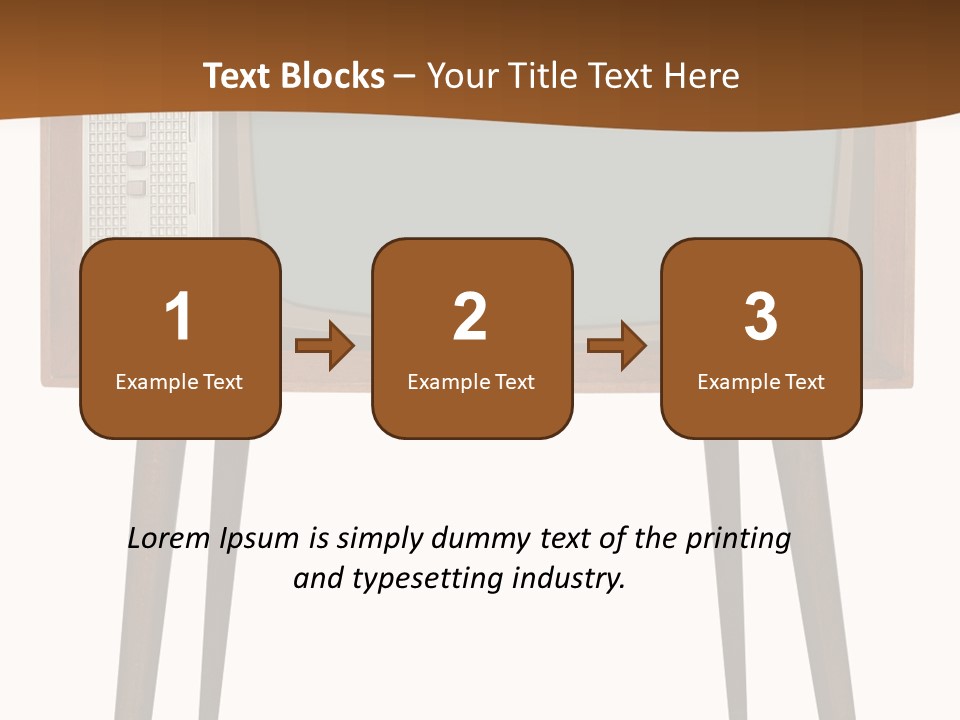 Vintage Analog Movie PowerPoint Template