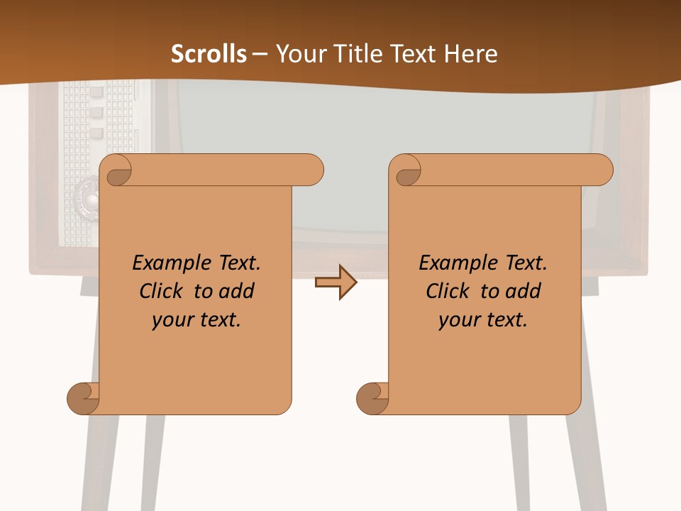Vintage Analog Movie PowerPoint Template
