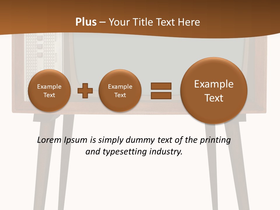Vintage Analog Movie PowerPoint Template