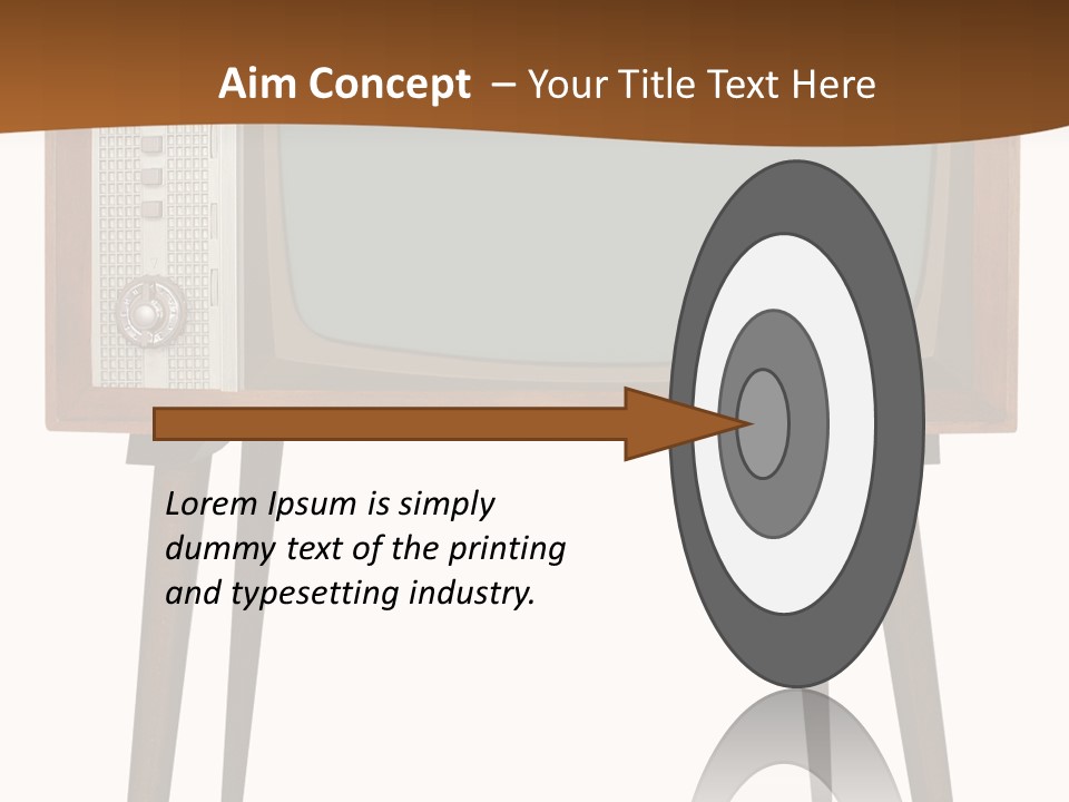 Vintage Analog Movie PowerPoint Template