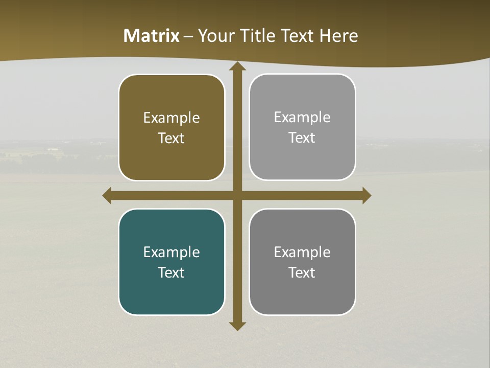 Agriculture Street Summer PowerPoint Template