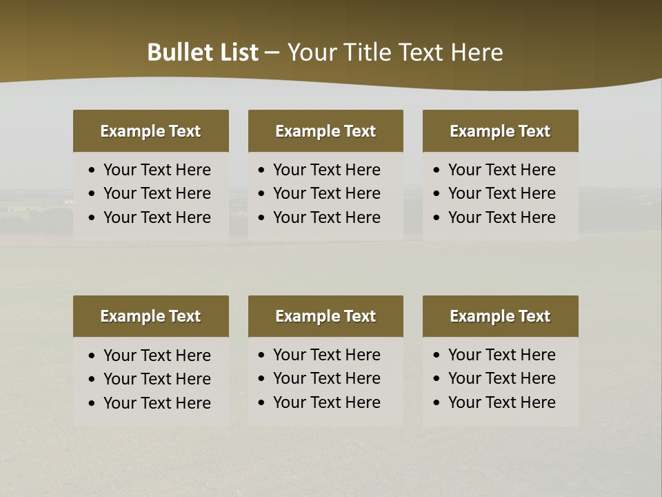 Agriculture Street Summer PowerPoint Template